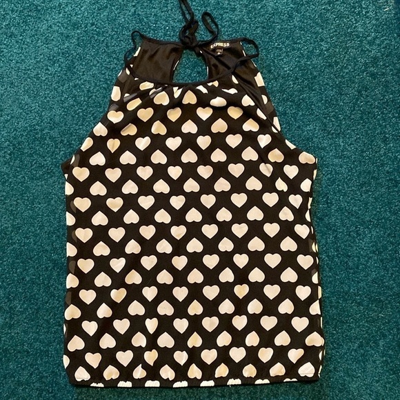 Express sleeveless top with tie in back - Size XS - Picture 1 of 4